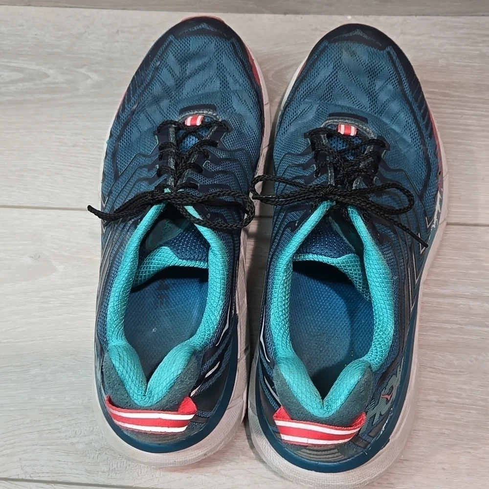 Hoka One One Womens Clifton 4 Athletic Running Sneakers shoes sz 10